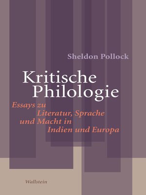 cover image of Kritische Philologie